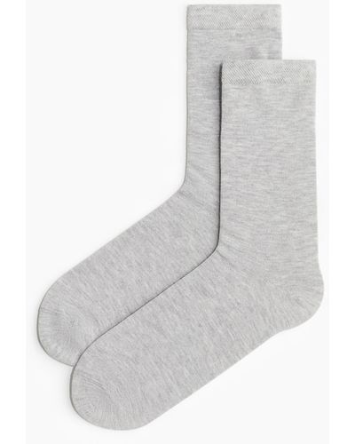 H&M Socken aus Bambusmischung - Grau