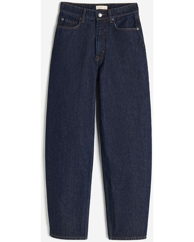 H&M Tapered Regular Jeans - Blauw