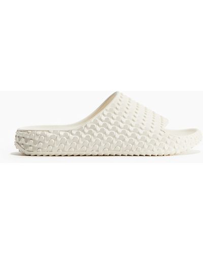 H&M Chunky Slippers - Wit