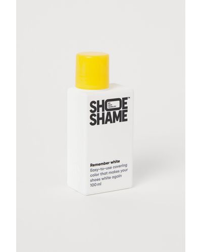 H&M Shoe Shame Remember white - Blanc