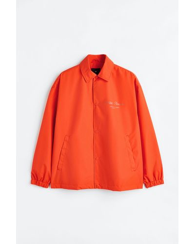 H&M Wasserabweisende Coachjacke - Orange