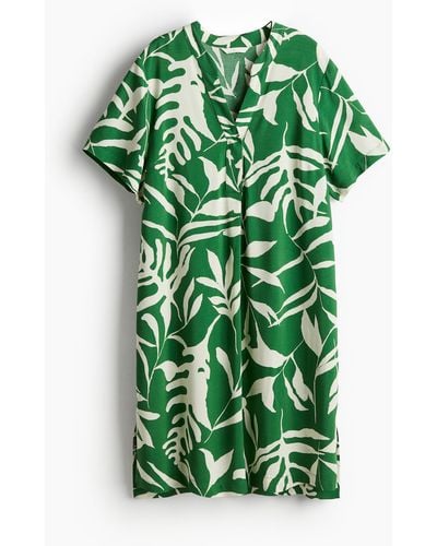 H&M Robe tunique en viscose - Vert