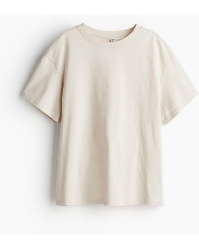 H&M Oversized T-Shirt - Weiß