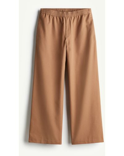 H&M Twill joggers - Bruin