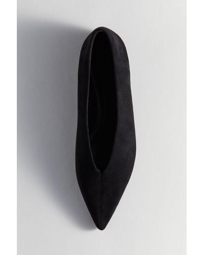H&M Pointed ballet pumps - Noir