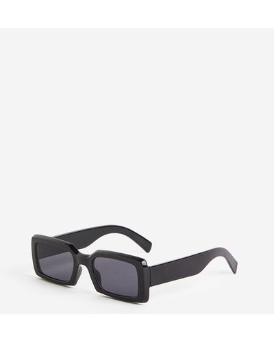H&M Rechthoekige Zonnebril - Wit