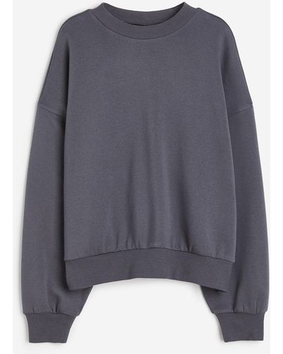 H&M Oversized Sweatshirt - Grau