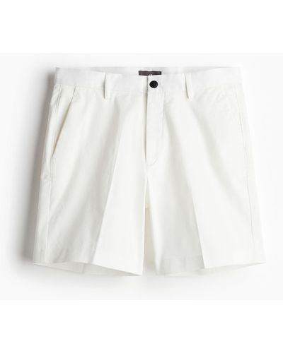 H&M Short chino Regular Fit - Blanc