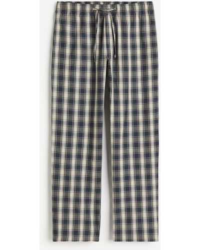 H&M Pantalon de pyjama Relaxed Fit - Neutre