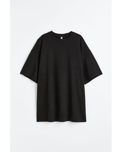 H&M T-shirt oversize - Noir