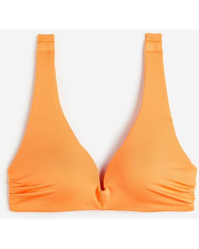 H&M Push-up-Bikinitop - Orange