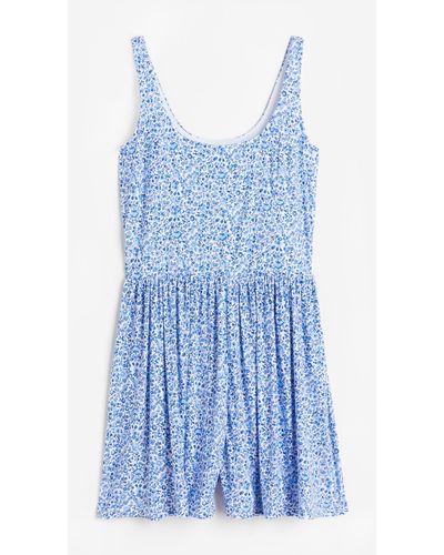 H&M Combi-short en jersey - Bleu