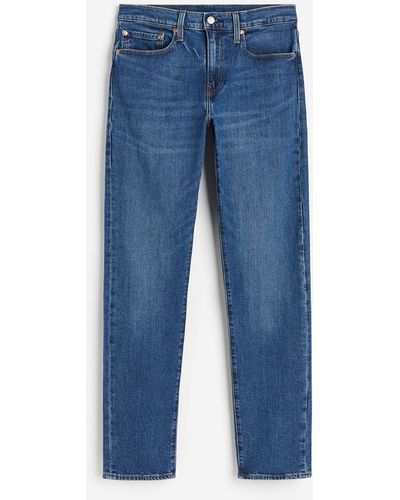 H&M 502tm Taper Jeans - Blauw