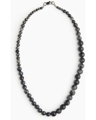 H&M Collier avec perles fantaisie - Noir