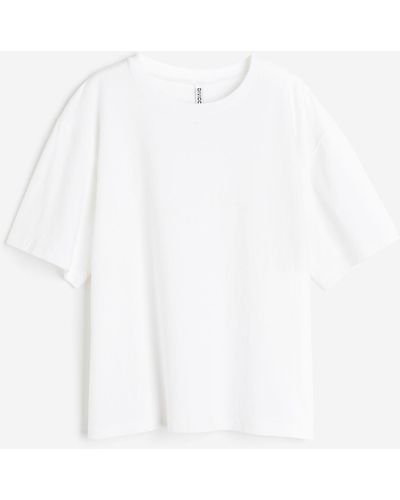 H&M Boxy T-shirt - Wit