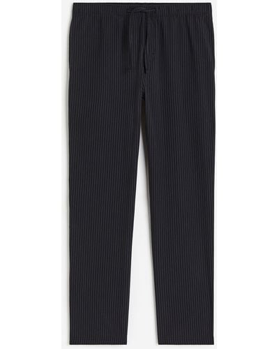 H&M Pantalon de pyjama Regular Fit - Bleu
