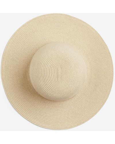 H&M Chapeau de paille - Neutre
