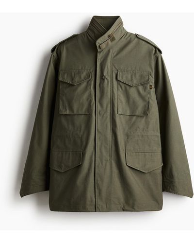 H&M M-65 Jacket - Grün