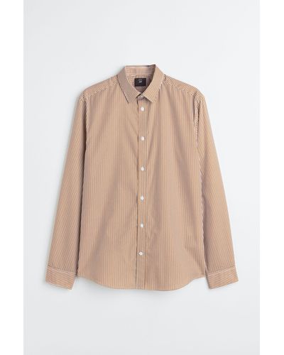 H&M Easy Iron-overhemd - Naturel