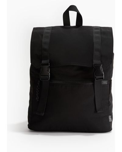 H&M Sac à dos de sport déperlant - Noir