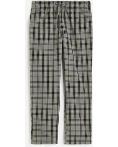 H&M Pantalon de pyjama Regular Fit - Vert