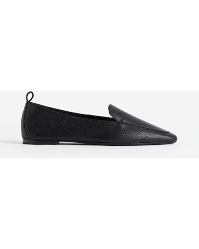 H&M Suède Loafers - Wit