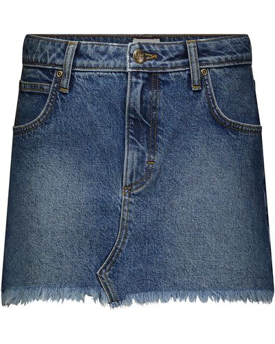 H&M Mini Skirt - Blau