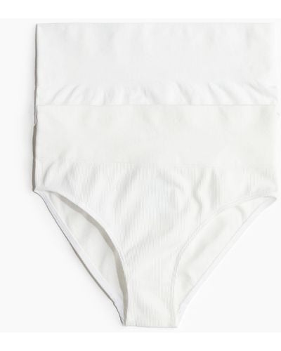 H&M 2-pack seamless briefs - Weiß
