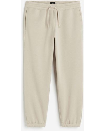 H&M Pantalon en molleton Relaxed Fit - Neutre