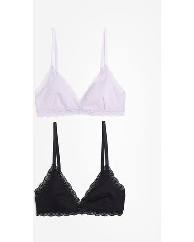 H&M Lot de 2 soutiens-gorge - Blanc