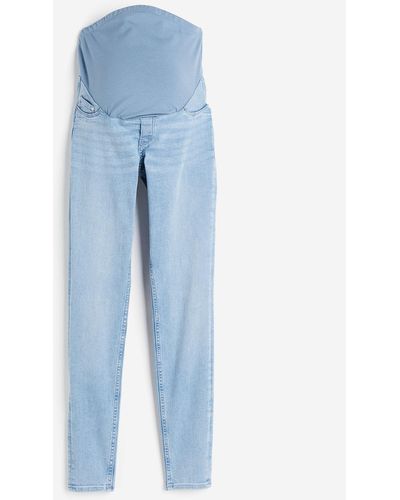 H&M MAMA Super Skinny Jeans - Blau
