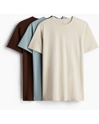 H&M Set Van 3 T-shirts - Meerkleurig