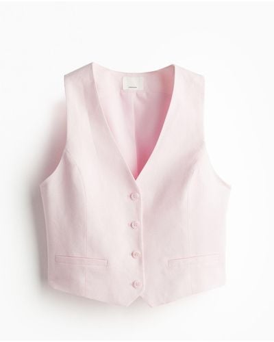 H&M Anzugweste - Pink