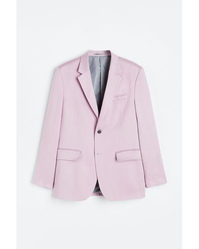 H&M Lyocell-Jacke Relaxed Fit - Pink