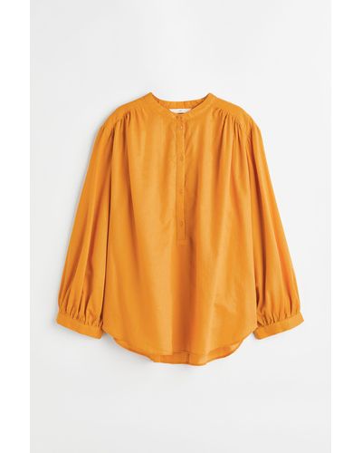 H&M Katoenen Blouse - Oranje