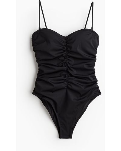 H&M Medium Shape Swimsuit - Schwarz