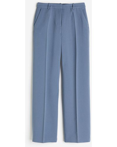 H&M Gerade Hose - Blau