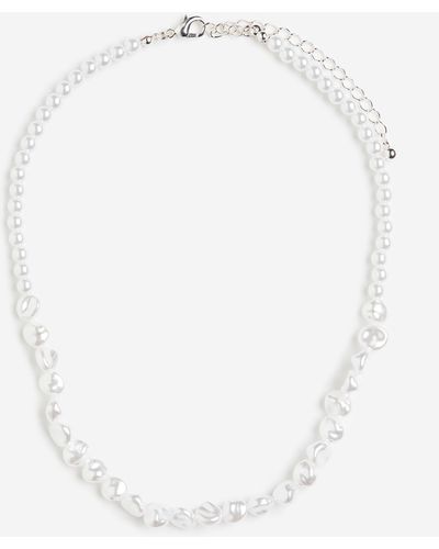 H&M Necklace - White