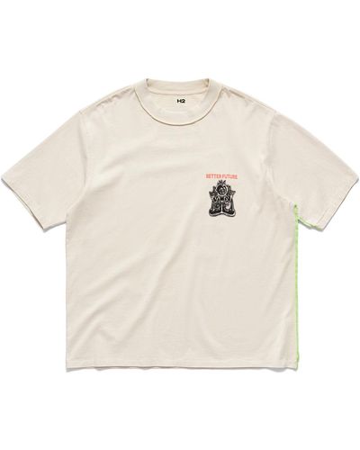 H&M T-Shirt mit Print - Weiß