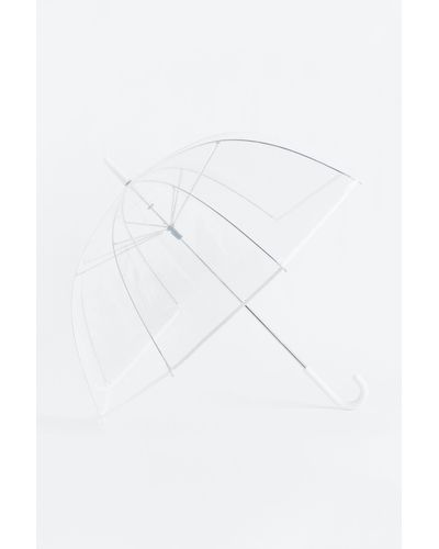 H&M Transparenter Schirm - Weiß