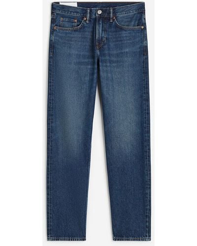 H&M Relaxed Jeans - Blau