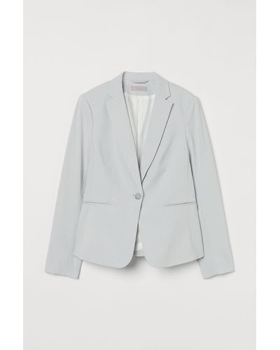 H&M Taillierter Blazer - Grau