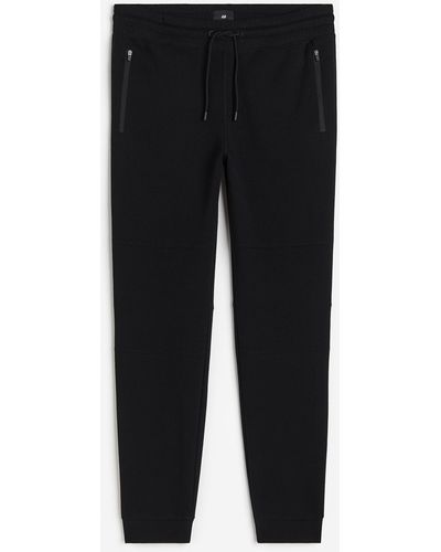 H&M Pantalon jogger Slim Fit - Noir