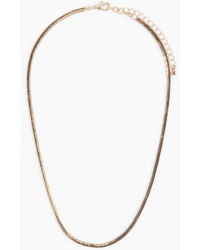 H&M Snake chain necklace - Mehrfarbig