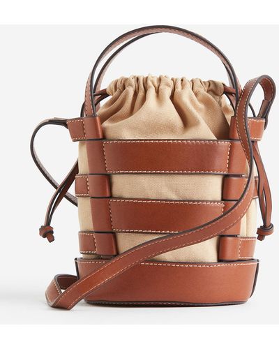 H&M Bucket Bag - Natur