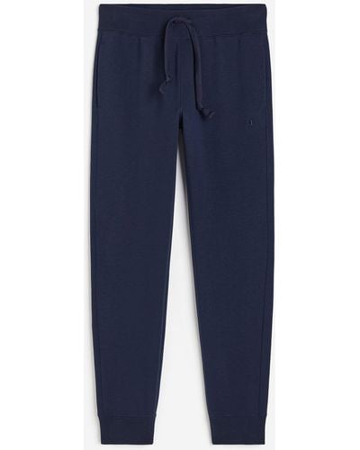 H&M Rib Cuff Pants - Blauw