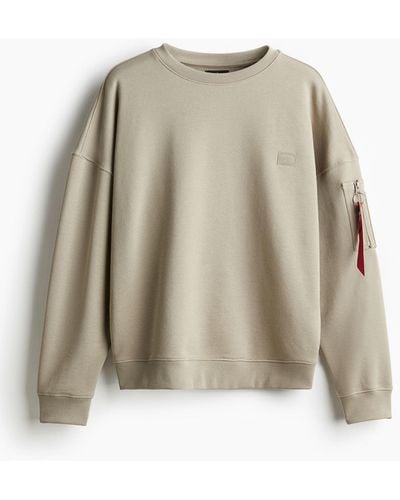 H&M Alpha Essentials Rl Sweater - Natur