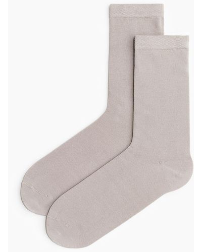 H&M Socken aus Bambusmischung - Weiß