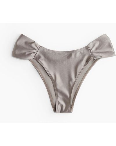H&M Cheeky Bikinihose - Grau