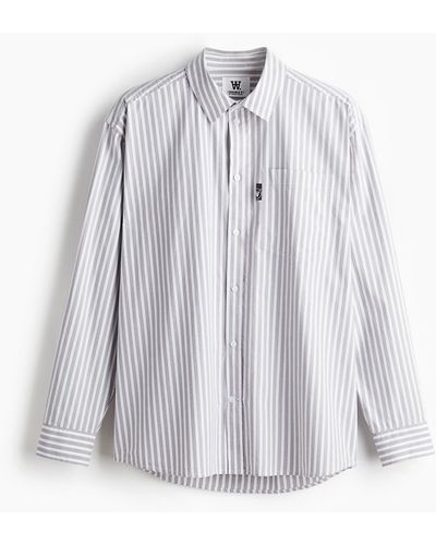 H&M Day Striped Shirt - Wit